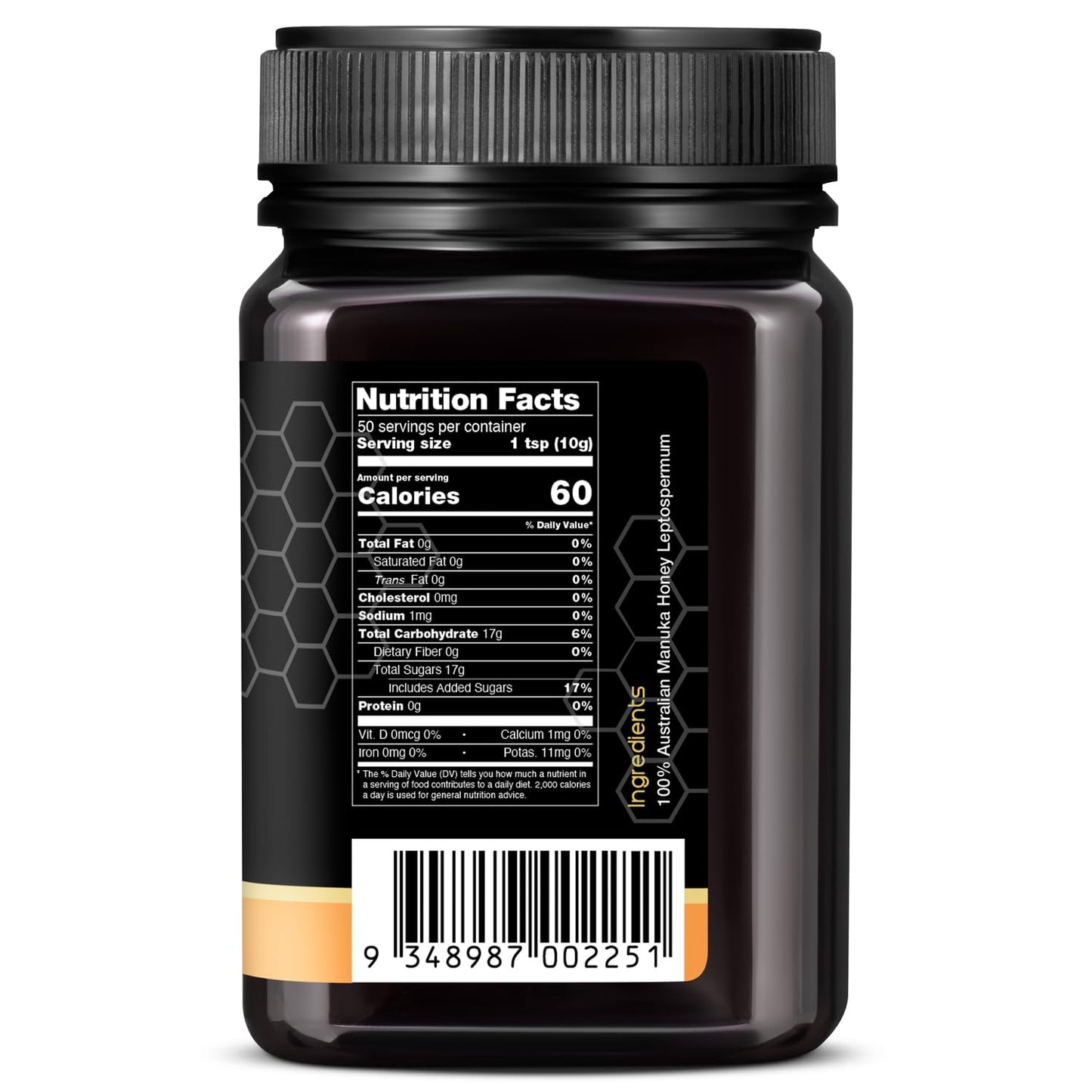 Nature’s Gold Raw Manuka Honey, MGO 829+ | Authentic MGO, Australian Honey, Non-GMO, 100% Pure Genuine Traceable from Hive to Home