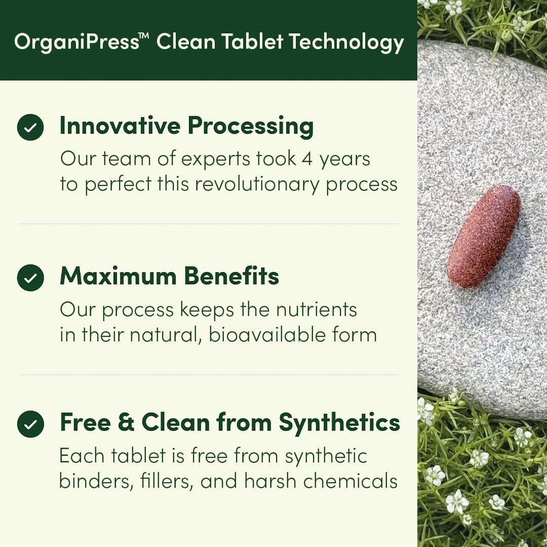 Once Daily Multi for Men 50+, 19 Vitamins from Herbs & Superfoods, Supports Prostate Health, Energy Levels, and Strong Bones, 30 Count