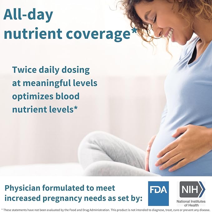 Igennus Methylated Prenatal Multivitamin for Women, Folate for MTHFR, High Absorption, Pure & Clean, Gentle Iron, Choline, Calcium & Magnesium, Vegan Pregnancy Vitamins, Halal, Non-GMO, 60 Tablets x 6