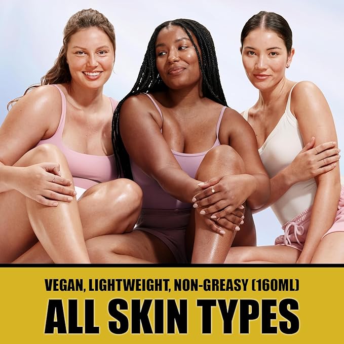 Beauty Elixir Nourishing Body Oil After Shower | Jojoba & Argan Oil | Dry Body Oil for Deep Hydration | Radiant Glow & Smooth Skin | Lightweight Non-greasy With Glutathione (160ml)