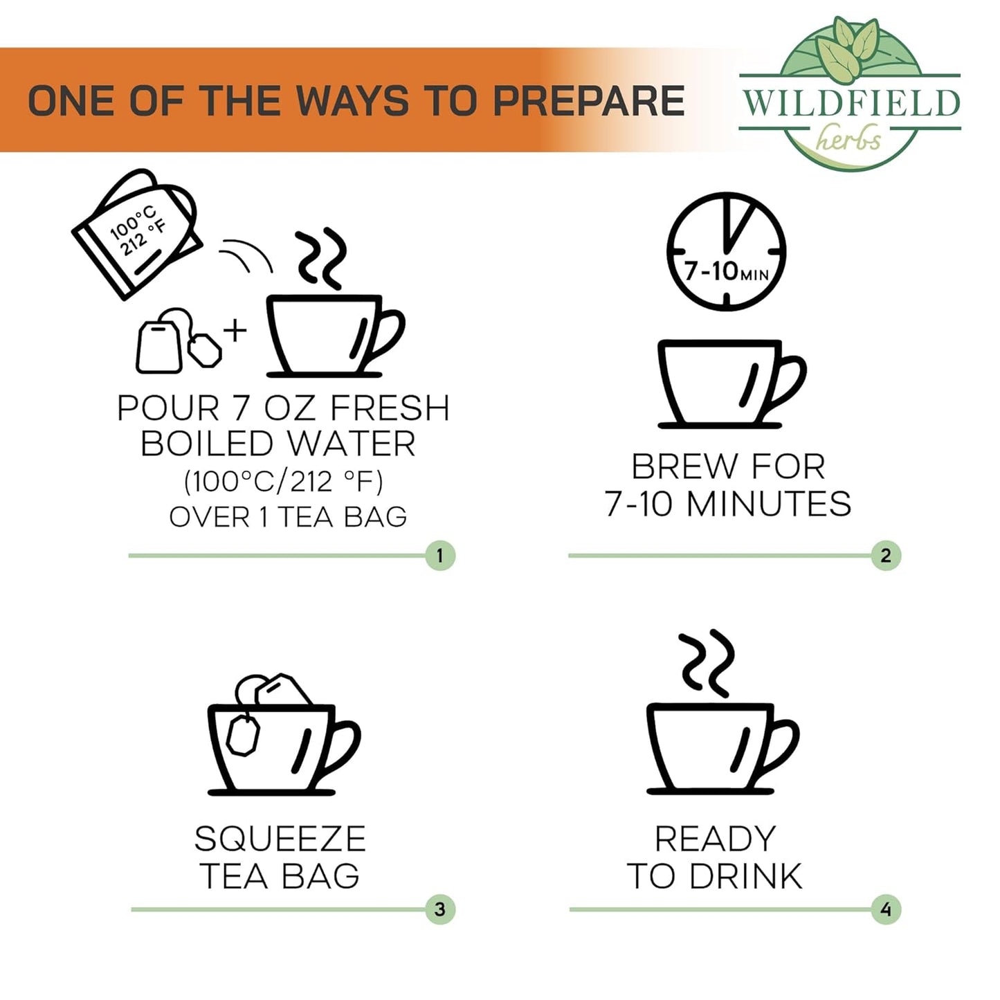 50 Bags Calendula Tea Dried Calendula Flowers Herb Herbal Tea - 50 Count 1.5 g Flower Herb