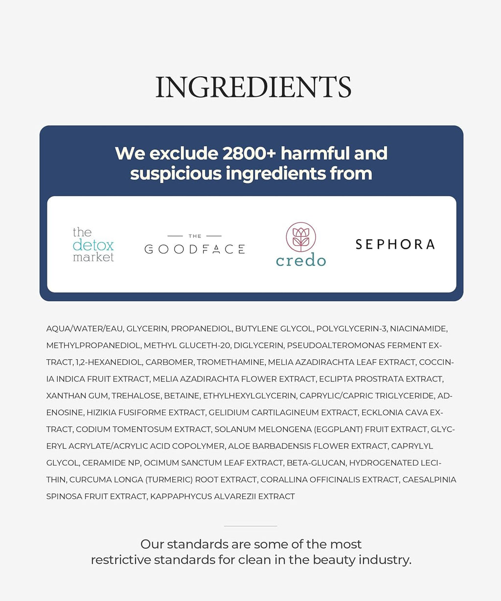 SERUMKIND Deep Antarctic Serum - Lifting, Plumping Korean Skincare – Antarcticine™ Marine Ingredient and Beta Glucan – Improves Elasticity and Firming - Vegan, Cruelty Free, Unscented – 1.01 fl.oz.