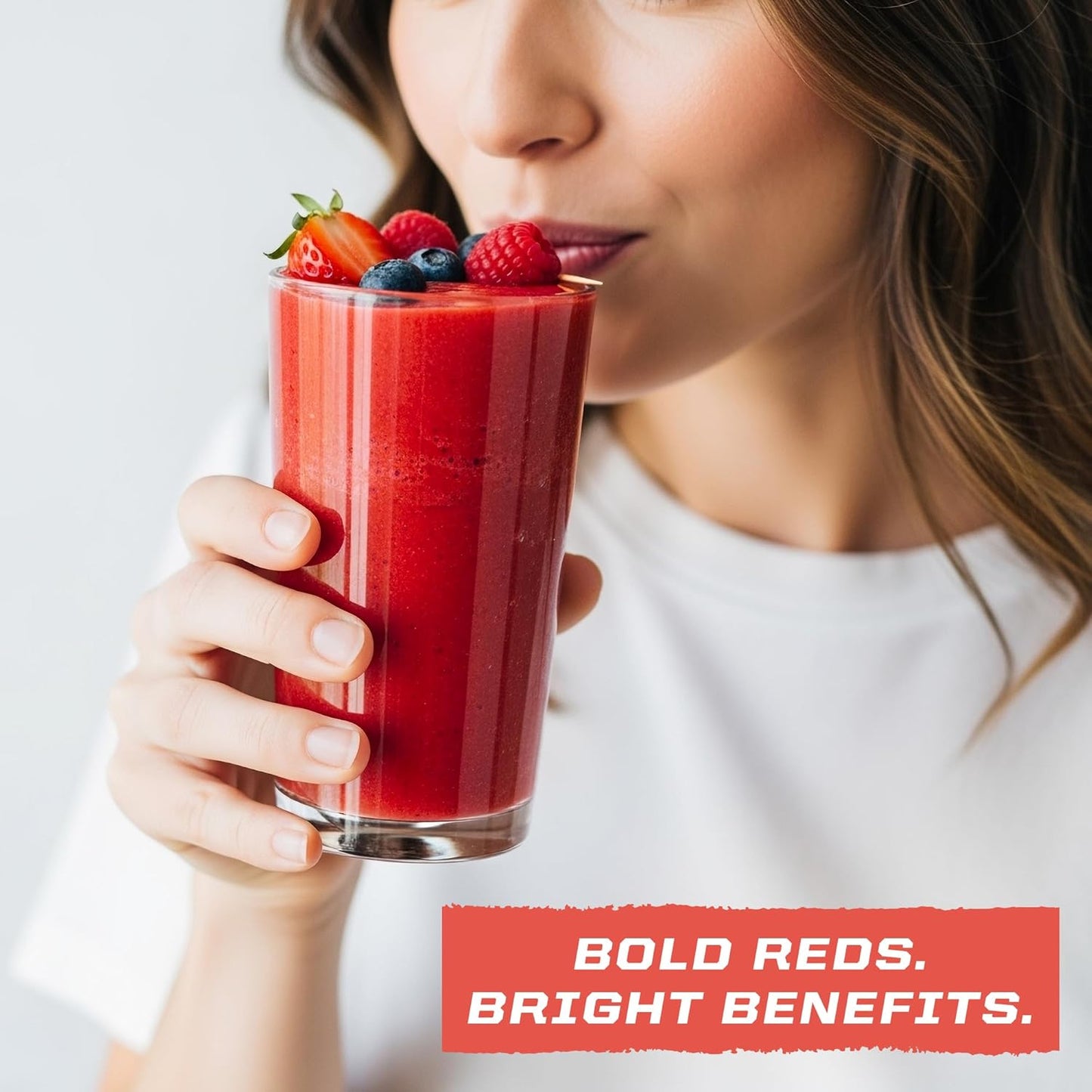 Organic Super Reds Powder 11 Superfoods with Beet Root, Berries, Reishi & Cordyceps – Natural Energy, Circulation & Immune Support – USDA Organic Vegan Non-GMO, Gluten-Free Superfood Drink 28 Servings