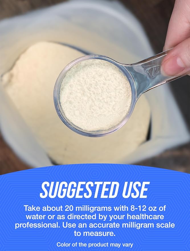 BulkSupplements.com Selenium Glycinate Powder - Selenium 200mcg, Mineral Supplement - Essential Trace Mineral & Gluten Free, 20mg per Serving, 250g (8.8 oz) (Pack of 1)