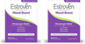Estroven Mood Boost for Menopause Relief - 30 Ct. - Clinically Proven Ingredients That Help Manage Mood Swings, Night Sweats & Hot Flash Relief - Drug-Free and Gluten-Free (Pack of 2)