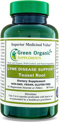 Green Organic Supplements' Lyme Disease, Teasel Root