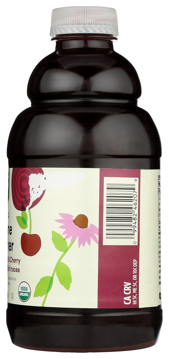365 by Whole Foods Market, Organic Immune Refresher Purple Carrot, Beet & Cherry with Elderberry & Echinacea Juice Blend, 32 fl oz