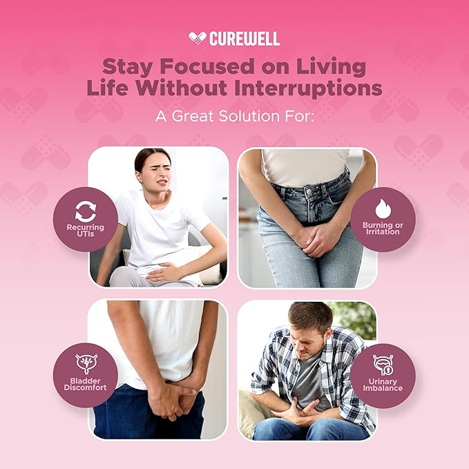 D-Mannose & Cranberry 1300mg (120 Capsules) | Vegan & Non-GMO Urinary Tract Health Supplement | UTI Defense & Bladder Support for Women & Men | Natural Urinary Cleanse & Immune Support