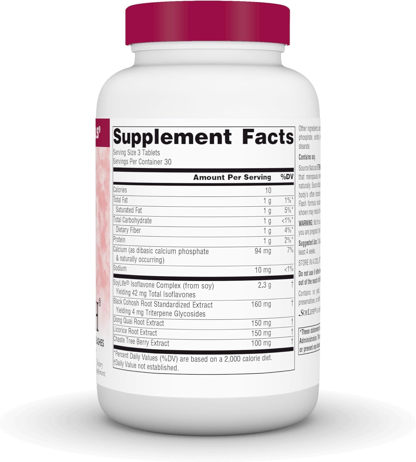 Source Naturals Hot Flash, Helps Reduce The Frequency of Hot Flashes* - 90 Tablets