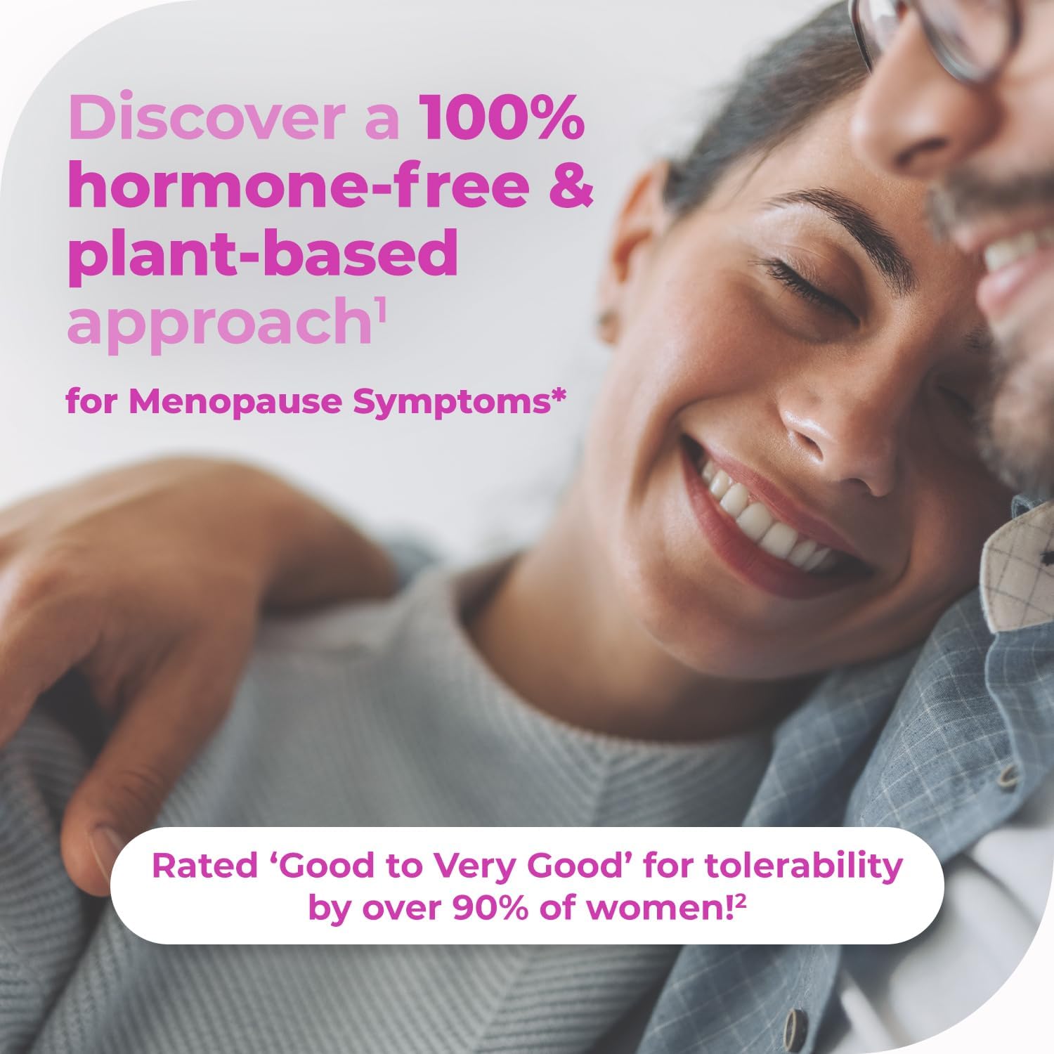 Menopause Symptoms Relief - Clinically Proven Ingredients - Menopause Supplements - Black Cohosh - Estrogen-Free - Made in Germany - 60 Tablets