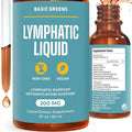 Lymphatic Support Liquid – Natural Immune Booster for Lymphatic Drainage, Fluid Balance, and Daily Cleanse, Easy - Absorb Liquid Formula for Wellness Support, 2 Fl Oz
