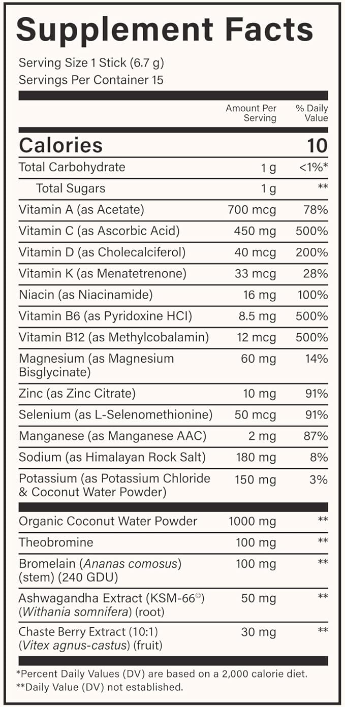 Beam Glow, Hormone Balance for Women, Thyroid Support for Women, Natural Hormone Support Powder with Selenium and Bromelain, PMS Relief, Energy, Hair Skin & Nails, Vegan, No Sugar, 30 Servings