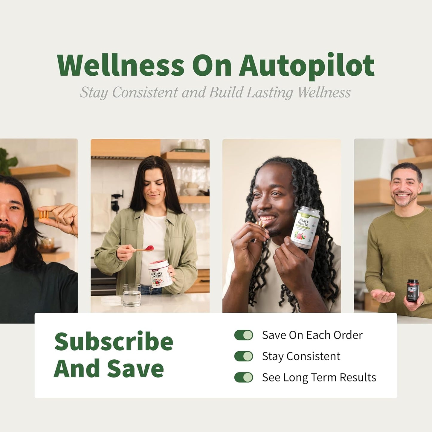 Snap Supplements Prostate Health Support Supplement Bundle with Nitric Oxide Booster – 90 Capsules & 60 Capsules