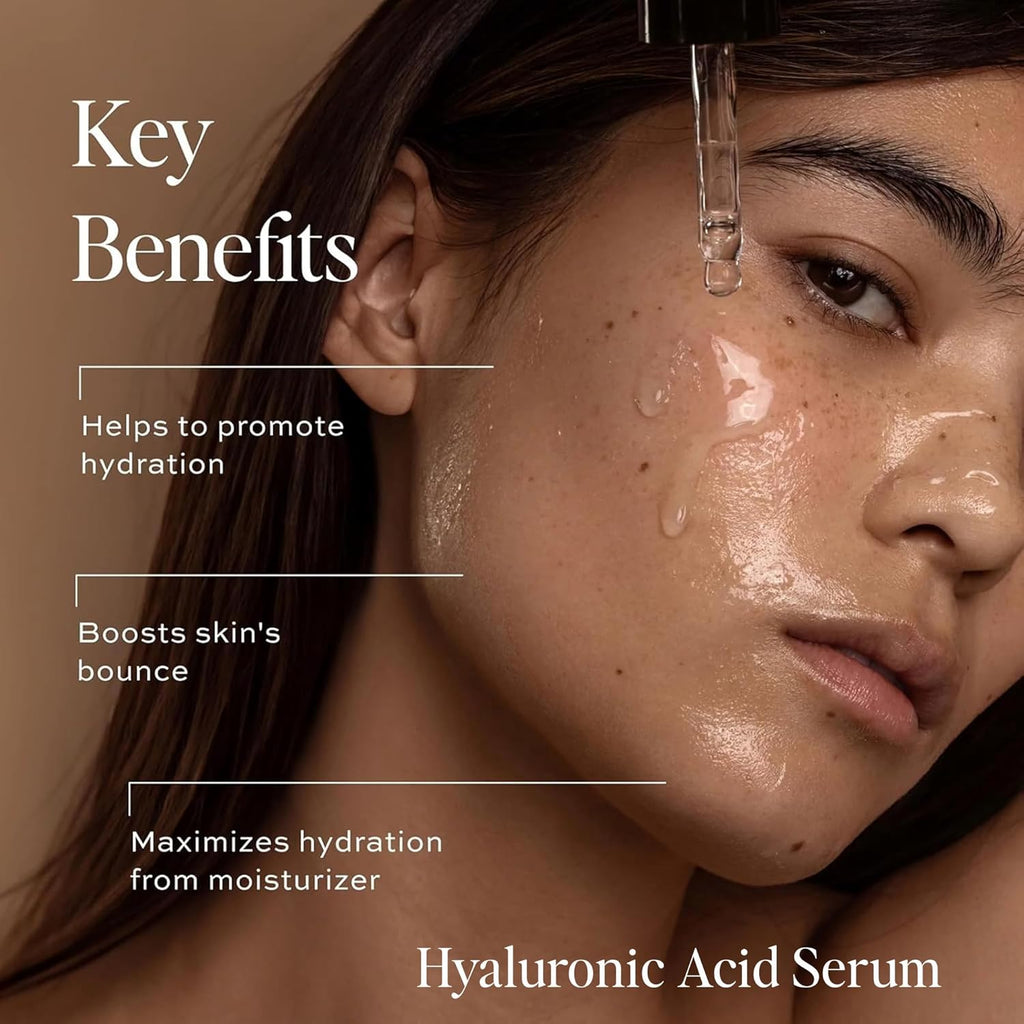 DIME Beauty Serum Set ($64 Value) - Includes Hyaluronic Acid + Hyper Glow Serum (30 ml Each)