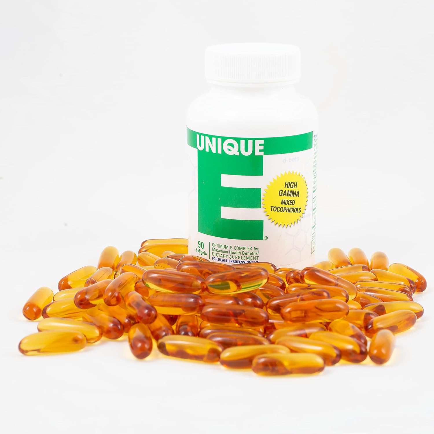 UNIQUE E A.C. Grace Company, Mixed Tocopherols Concentrate Softgels, 90 Count