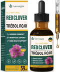 Red Clover Herb Drops for Women Menopause Support, Herbal Supplement Tincture w/Dong Quail, Wild Yam Support Hot Flashes Relief & Bone Health. 2oz