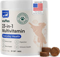Wuffes 23-in-1 Dog Multivitamin Supplement for Hip & Joint, Skin & Coat and Immune System Support with Omega 3, Iron, Zinc, Vitamin C - Minerals & Vitamins for Senior Dogs and Puppies - 30 Soft Chews