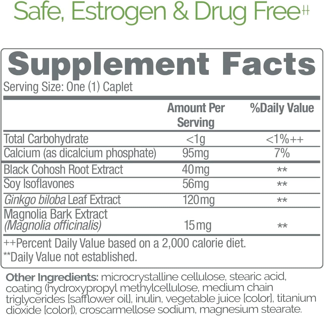 Estroven Mood Boost for Menopause Relief, Helps Reduce Hot Flashes & Night Sweats, Helps Manage Mood Swings, 30 Count