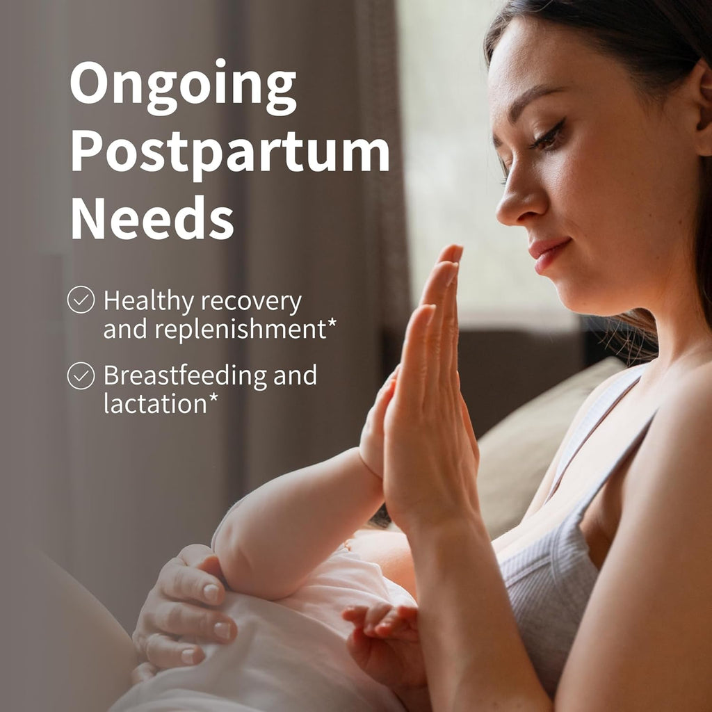 Nourished Mama Prenatal Multi Vitamin - Vegan Multivitamin for Preconception, Pregnancy, Postpartum and Breastfeeding Support - Iron-Free with Methylated Folate & High Dose Choline - 270 Capsules