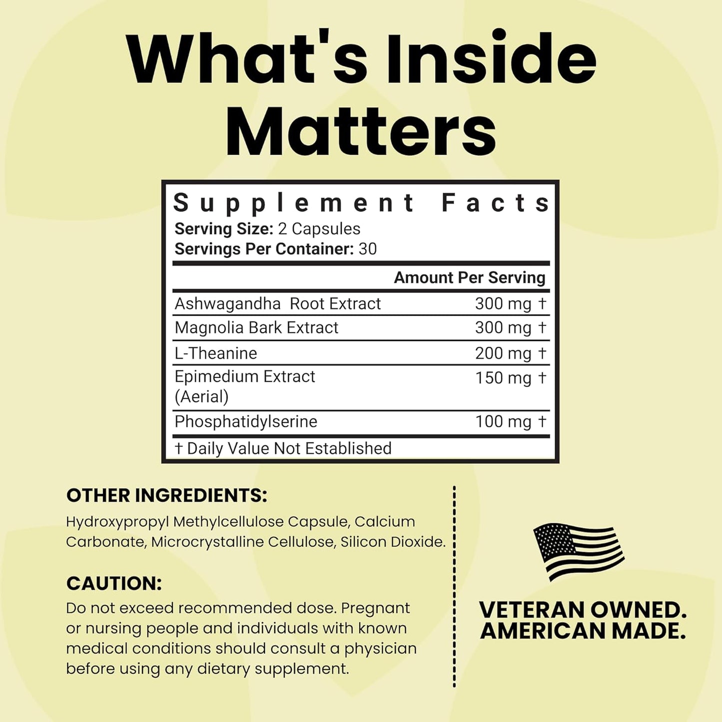Luma Nutrition Cortisol Reducer and Manager - Ashwagandha + L-Theanine - Cortisol Supplements for Women and Men - Stress Relief, Restful Sleep, Detox, Lower and Control - 60 Capsules
