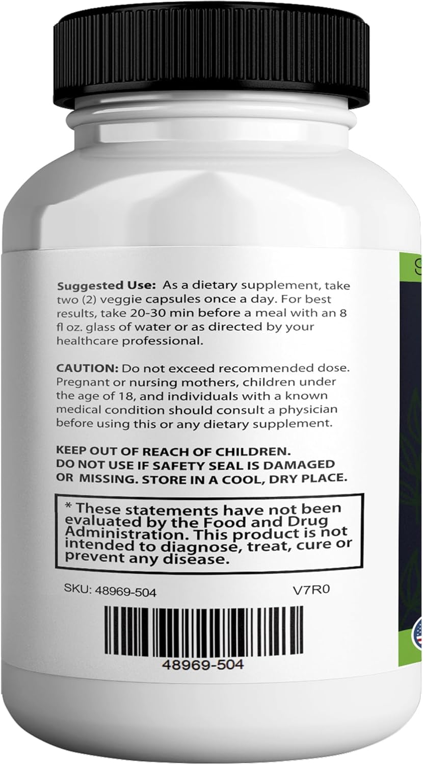 Proto Max Flow Extra Strength Prostate Support, Natural Herbal Supplement with Saw Palmetto, 60 Capsules (2)