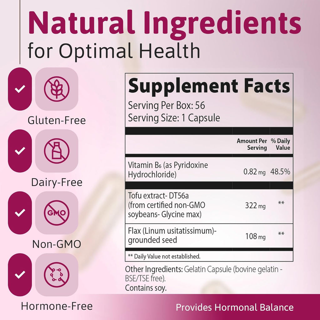 Femarelle® Recharge – Menopause Supplement for Women - Clinically Proven Menopause Relief - Hot Flashes, Night Sweats, Sleep & Libido Support Within 1st Month, Gluten-Free, GMO-Free & Hormone Free