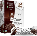 NuGo Dark Chocolate Chip, 12g Protein Bar, Vegan, Gluten Free, Non-GMO, Kosher Pareve, 24 Count