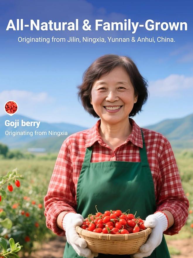 Ginseng Six Treasures Tea - 30 Bags (15 Day + 15 Night), The Daily Glow Duo: Energy & Beauty Tea, Caffeine-Free, Pure Herbal Blend with 10 Traditional Chinese Herbs, Gentle Energy & Focus for Women