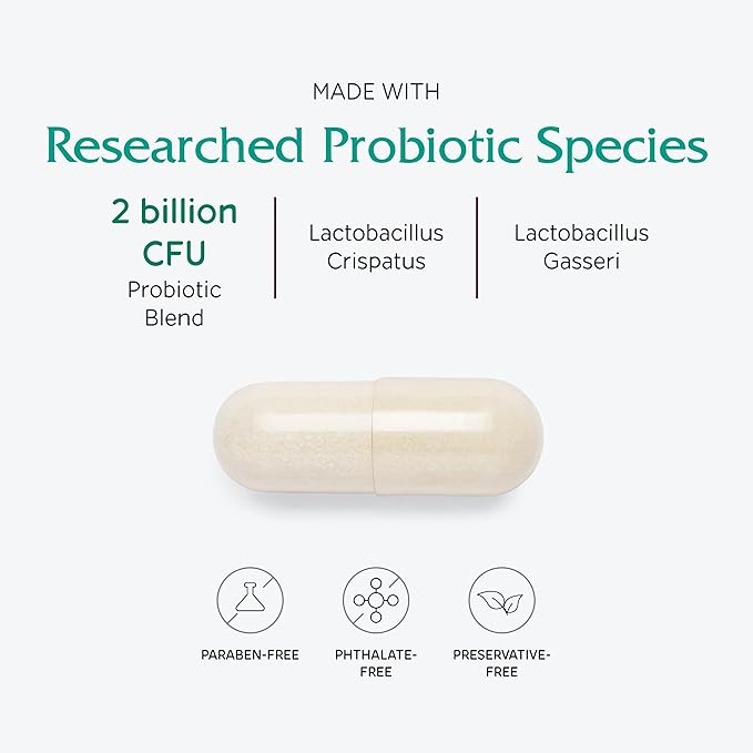 Vitanica V-Probiotics - Probiotics for Women - Vaginal Suppositories with Lactobacillus Rhamnosus, Gasseri & More - Women's Health Supplement - Lady - 30 Vaginal Suppositories