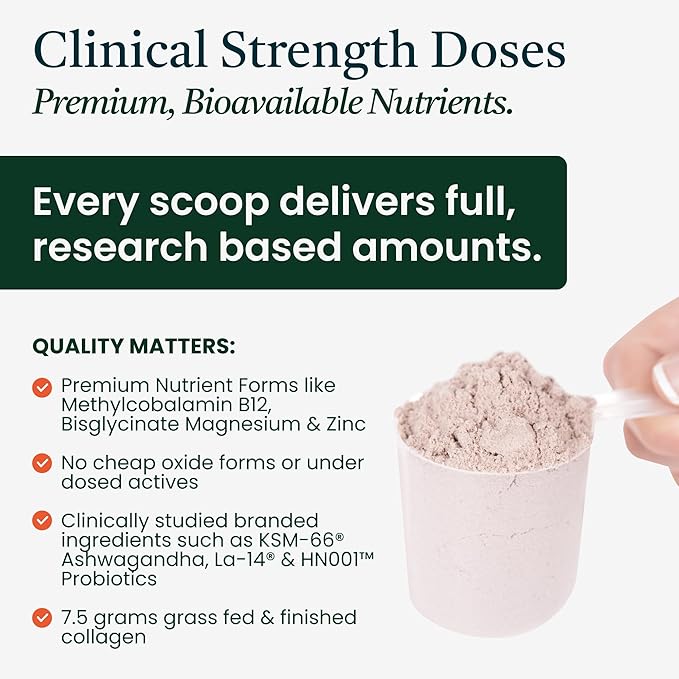 NewLife Naturals MenoBalance+ One Scoop a Day Menopause Supplements for Women 40+ - Collagen Powder Protein, Probiotic, Vitamin & Botanical Blend for Skin, Mood, Energy, Urinary & Menopausal Wellness