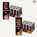Jocko GO Energy Drink Bundle - Orange & Pink Lemonade (24 Cans) 2 Flavors
