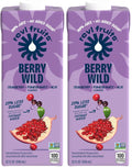 Revl Fruits™ 100% Juice, No Added Sugar, Cranberry Pomegranate Acai, Berry Wild, 32 fl oz. Carton (Pack of 2)