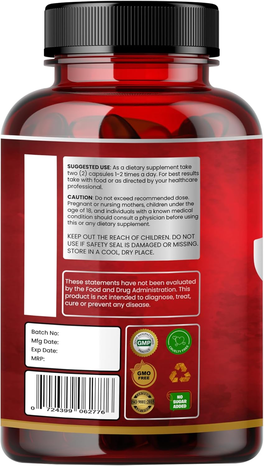 Calcium Magnesium Butyrate 1000Mg 2-in-1 Formula with Elemental Calcium & Elemental Magnesium – 90 Capsules