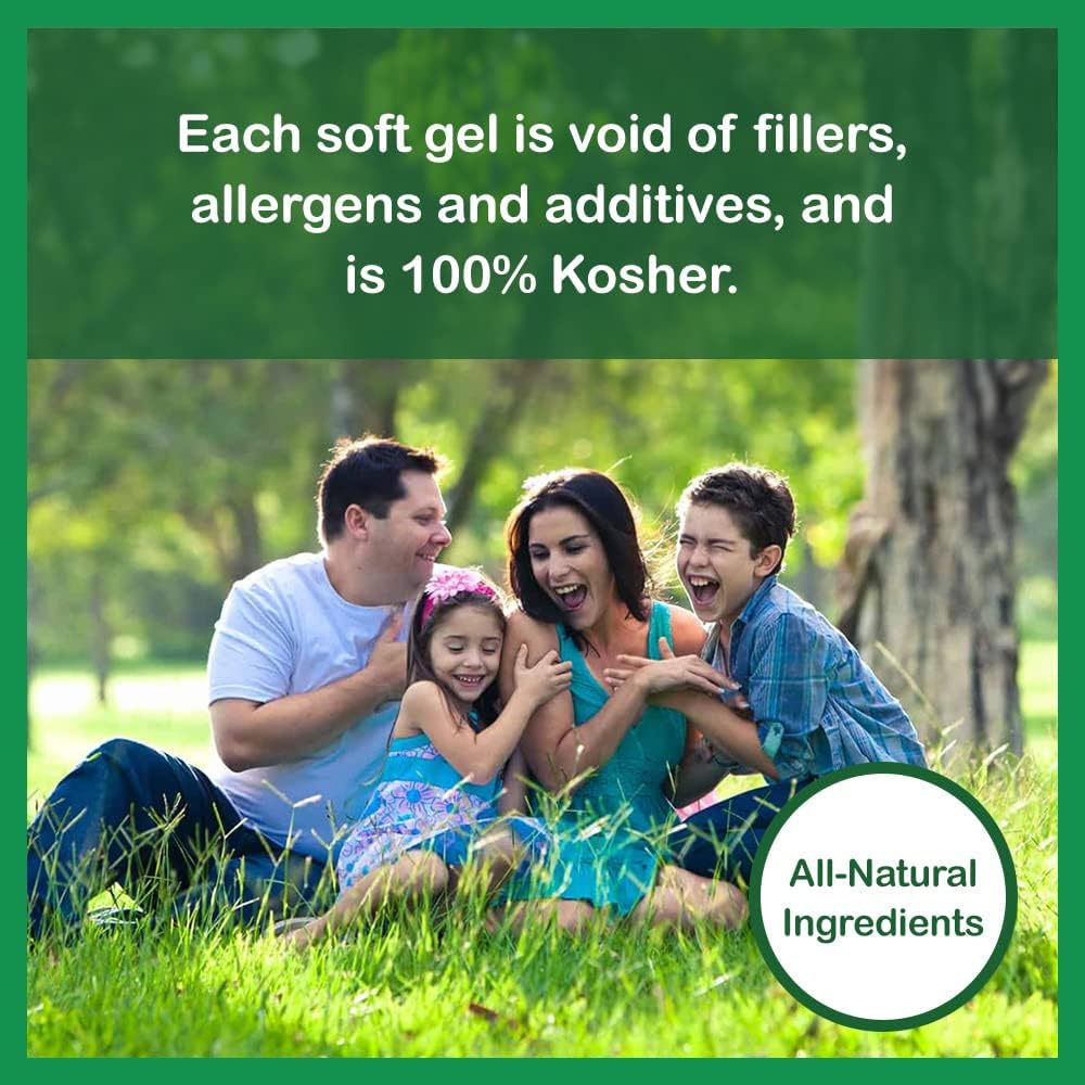 UNIQUE E A.C. Grace Company Mixed Tocopherols 120 Soft Gels, Supports Healthy Brain Function, General Health, and Aging Support, All-Natural Vitamin E and Kosher