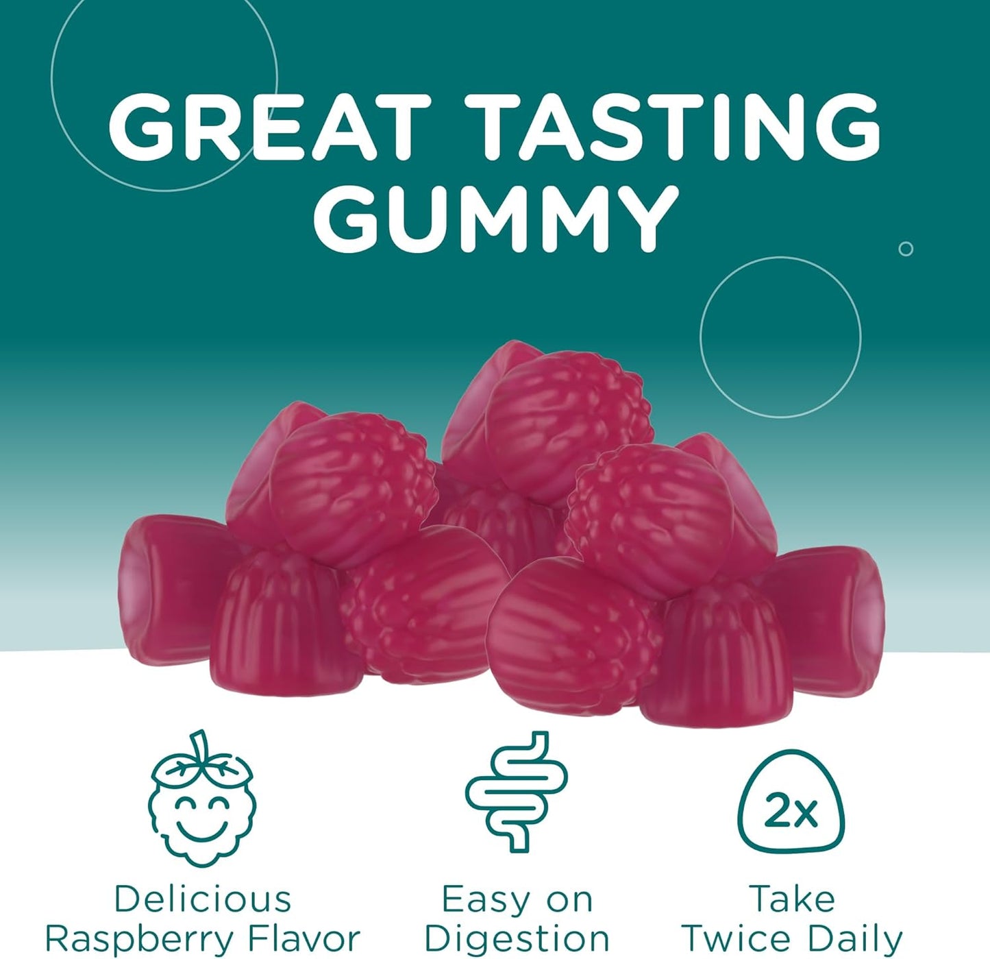 Zahler Magnesium Gummies - Sugar Free Magnesium Citrate Gummies for Muscle, Nerve and Calm Support - Relaxing Non GMO Gluten Free Chewable Raspberry Flavored Magnesium Chews for Adults (60 Count)