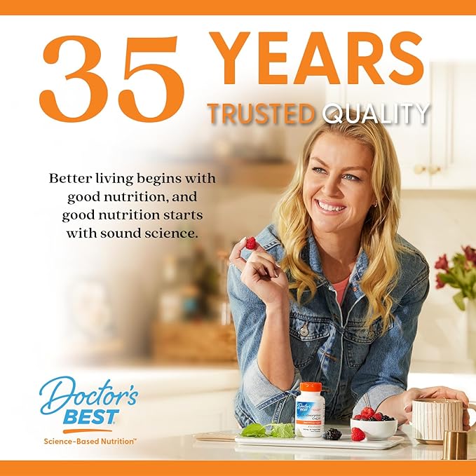 Doctor's Best Vitamin C with Q-C, Immune Support, Non-GMO, Gluten Free, Soy Free, Vegan 360 Veggie Caps