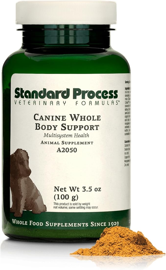 Standard Process Inc. Whole Body, Multisystem Support Supplement for Canines - Nutritional Powder for Daily Health Maintenance - 100 g
