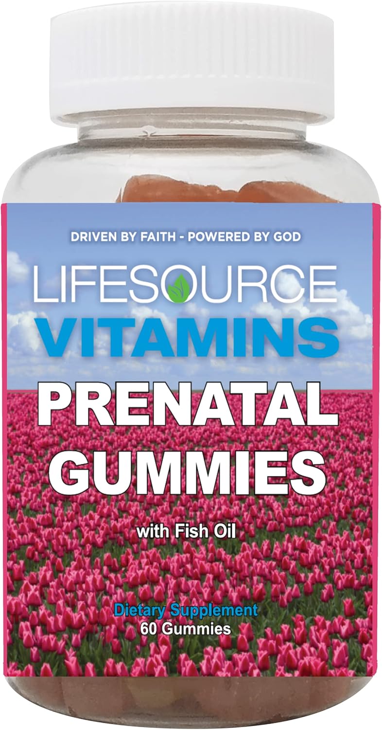 LifeSource Vitamins Prenatal Multi-Vitamins & Minerals with DHA - Omega 3 / Proprietary Formula