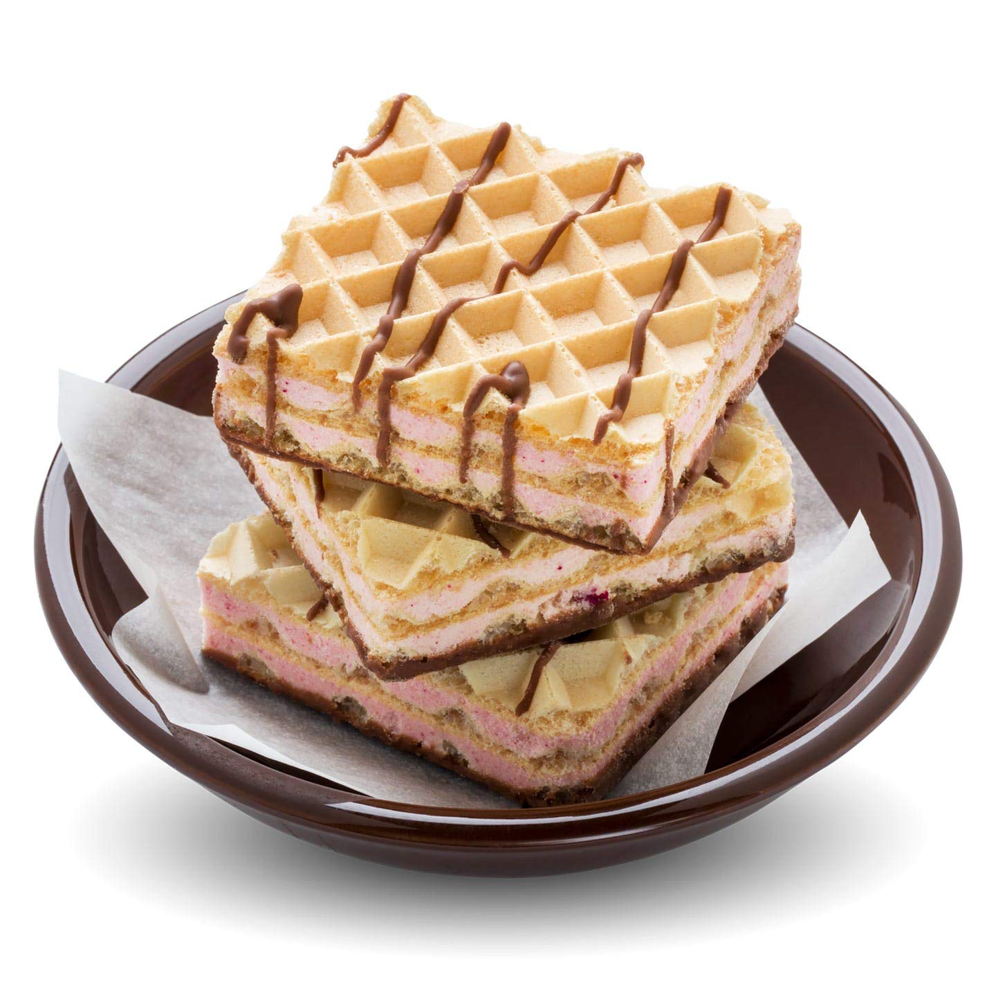 WonderSlim Protein Wafer Snack Bar, Raspberry, 200 Calories, 15g Protein, 0mg Cholesterol (5ct)