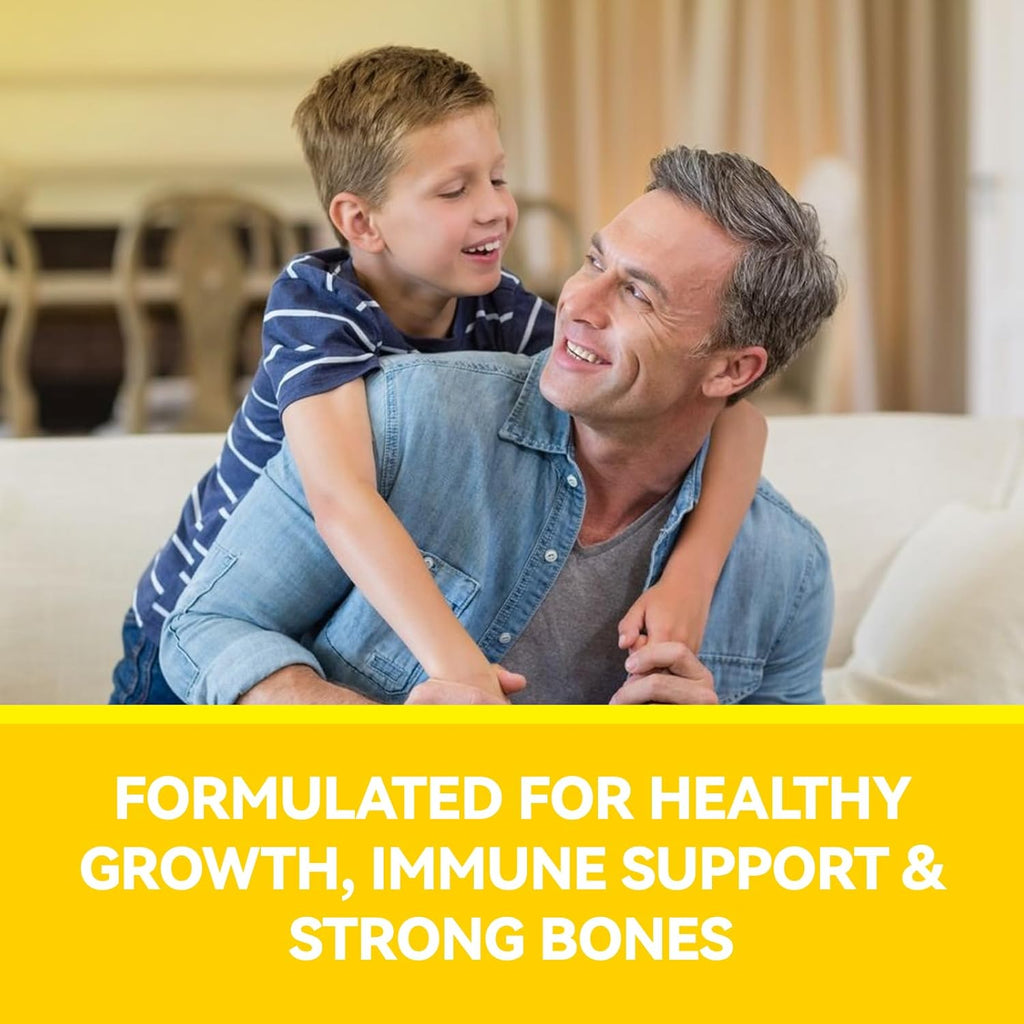 Children's Chewable Multivitamin - 18 Essential Vitamins & Minerals for Kids, Supports Bone, Focus & Immune Health, Vegetarian, Gluten Free, Non GMO - 200 Chewables, Mixed Fruit Flavor