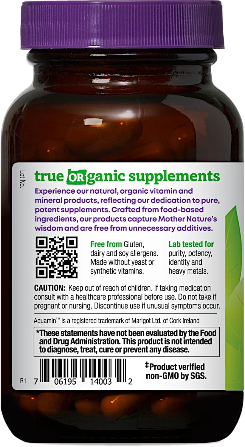 Oregon’s Wild Harvest Biotin & Silica – USDA Certified Organic, Vegan Capsules for Hair, Skin & Nail Support with Microbiome-Supporting Herbs – Non-GMO, 60 Count