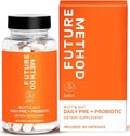 FUTURE METHOD Synbiotic Prebiotics for Men & Women - Probiotics & Prebiotic Supplement for Digestion, Immunity & Regularity (60ct)