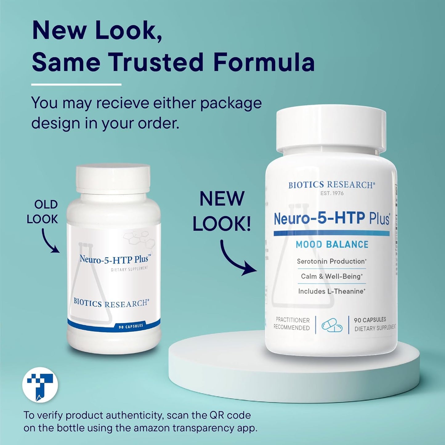 Biotics Research Neuro 5 HTP Plus Neurological Support, Calm Brain Activity, Healthy Sleep Patterns, Overall Sense of Well-Being, Promotes Relaxation, Serotonin Precursor, L Theanine, 90 Capsules