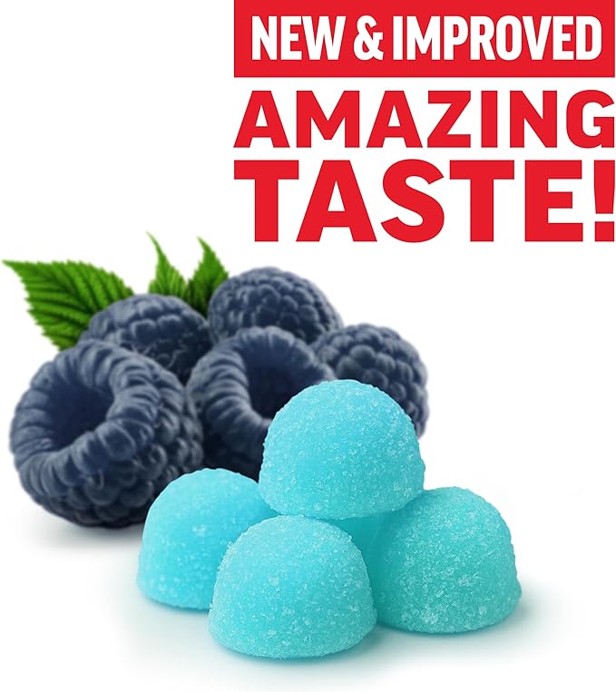 Force Factor Creatine Monohydrate Gummies, 5g Dose for Men & Women to Support Muscle, Strength, Recovery, Cognitive Health & Memory, Blue Raspberry, 150 Gummies