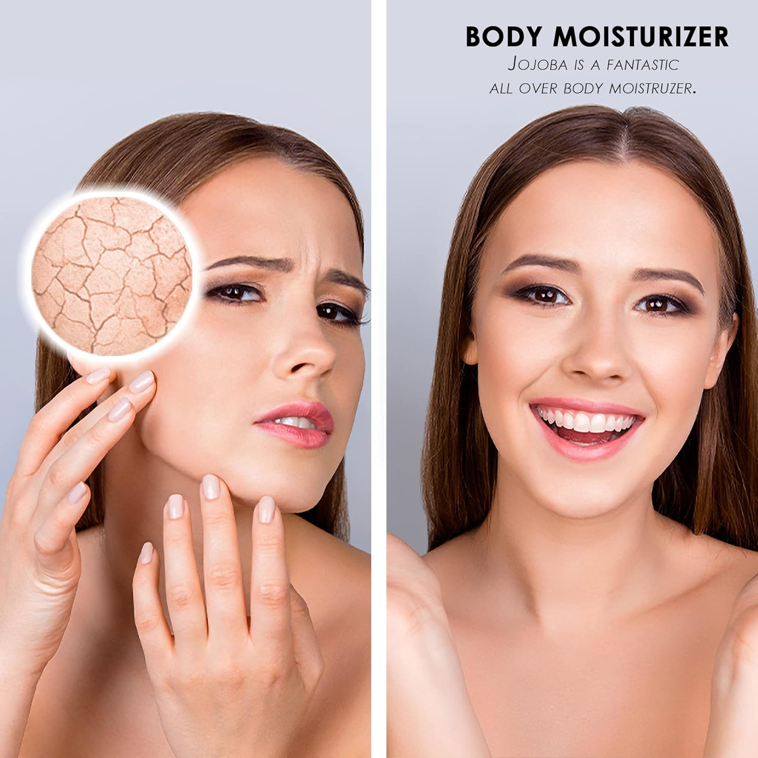 Soapeauty Golden Jojoba Oil | 100% Pure & Natural | Unrefined, Cold Pressed, Hexane Free | Moisturizing Oil for Skin, Face, Hair & Nails | 8 fl oz