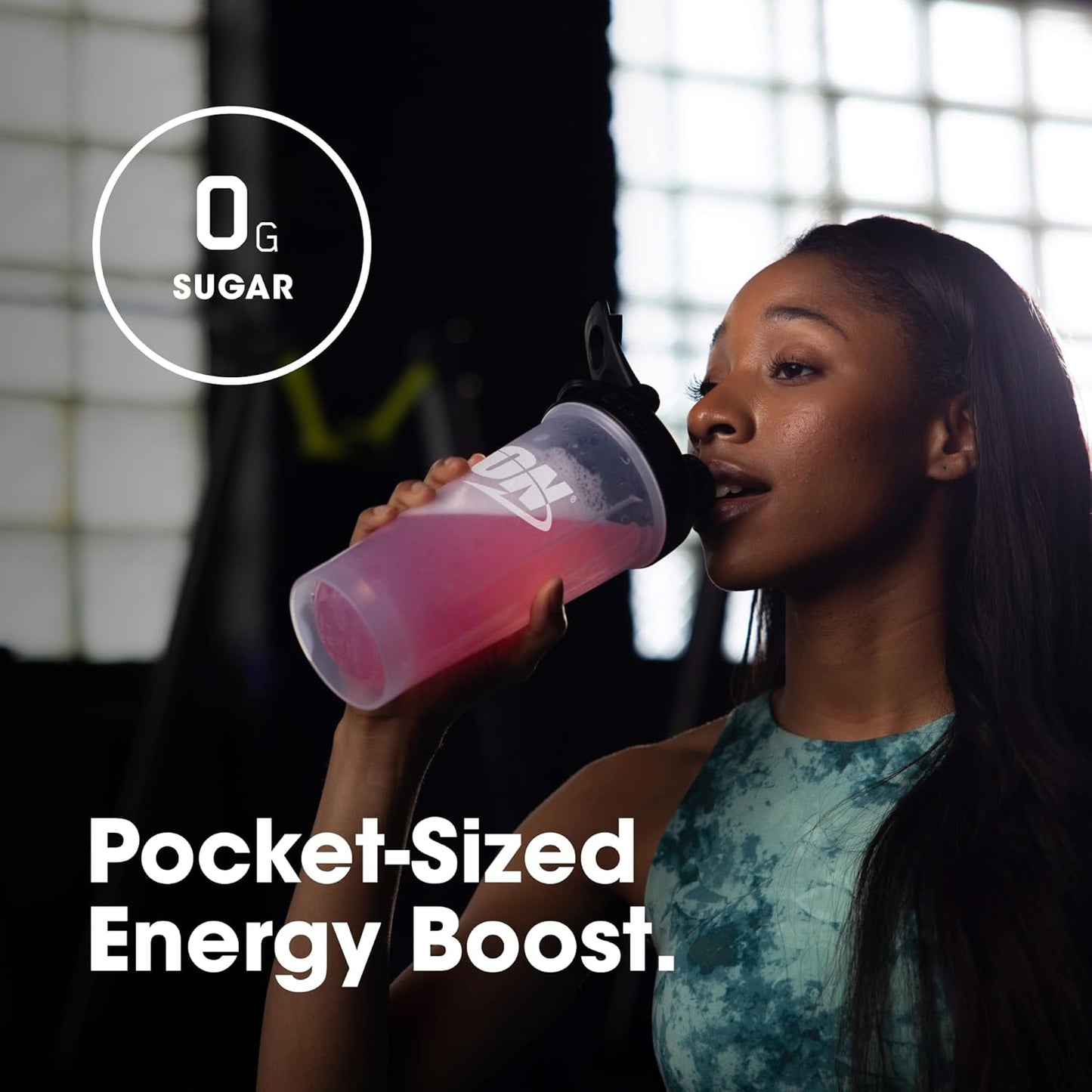 Optimum Nutrition Amino Energy Plus Hydration Packets, On-The-Go Caffiene Stick Packs, Surfside Citrus, 25 Count