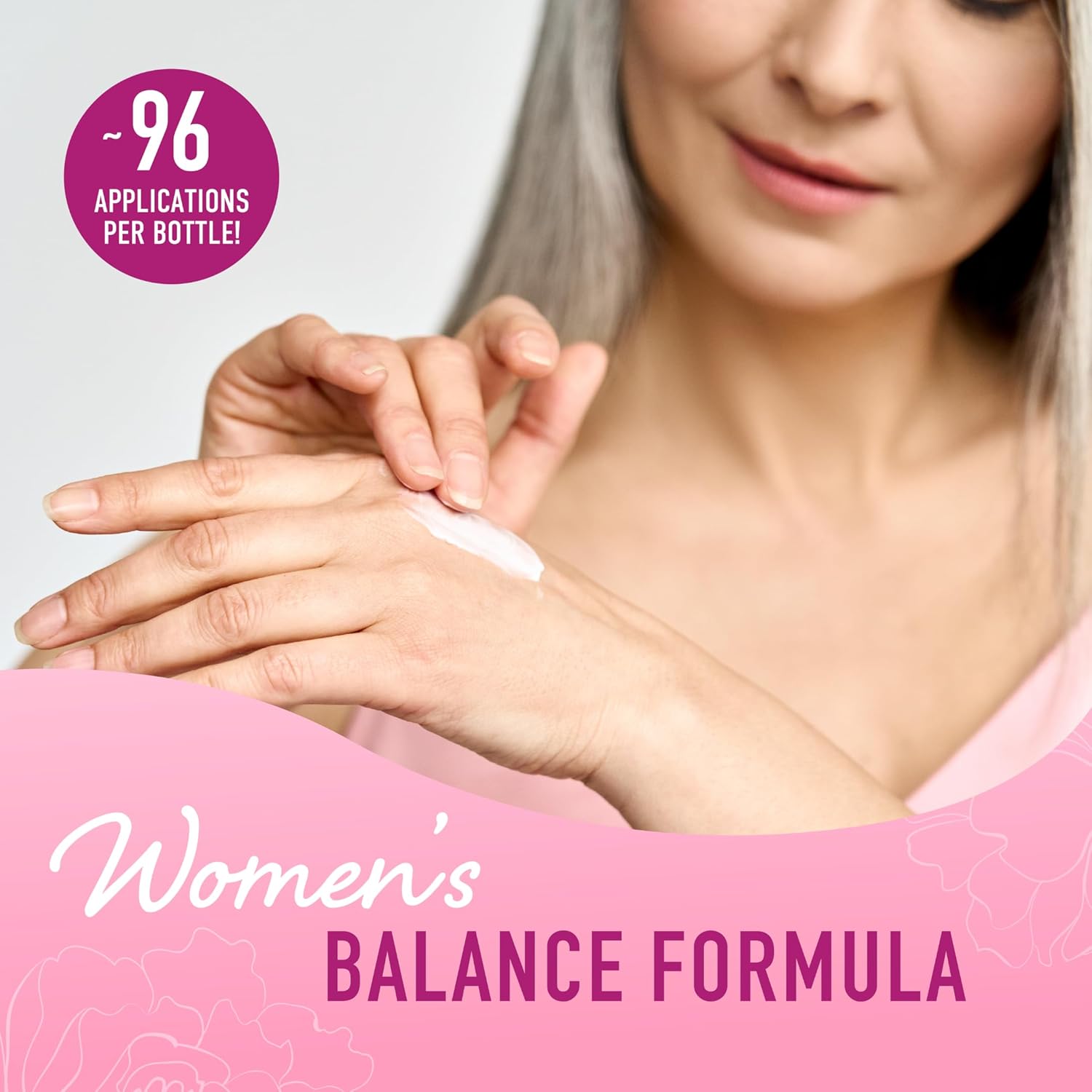 Phyto Estrogen Cream for Women with Wild Yam | Plant Based Hot Flash, Menopause & Menstrual Cycle Support | Black Cohosh, Dong Quai, Red Clover | 96 Topical Servings | 4oz Pump | Vegan, Paraben-Free