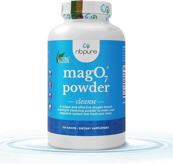 nbpure Mag O7 Oxygen Detox Cleanse Powder, 150 Gram