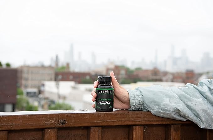 (3 Pack) Smarter L-Theanine 250mg Supplement, in Non-GMO Flaxseed Oil, 150 Liquid Softgels