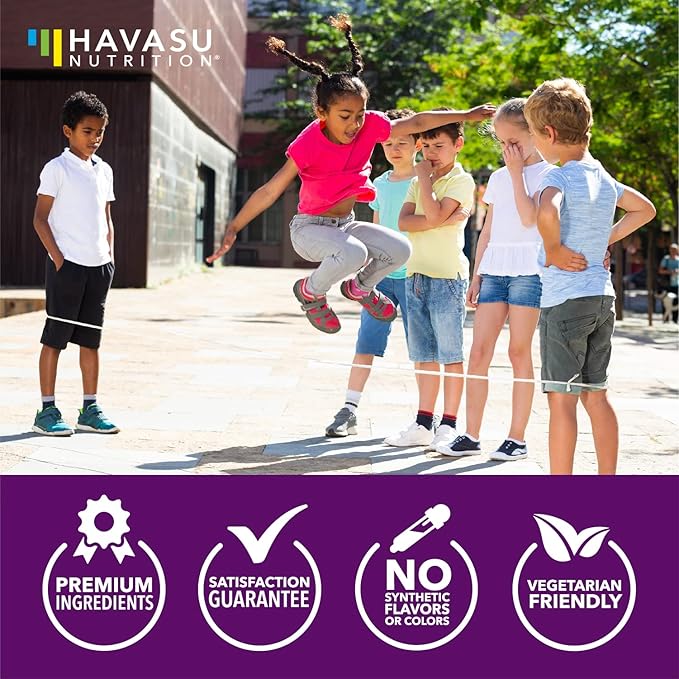 Elderberry Gummies for Kids with Zinc and Vitamin C - Immune Support Supplement for Children - 120 Count, Vegan, Berry Flavor - Convenient Daily Defense with Antioxidants and Essential Nutrients